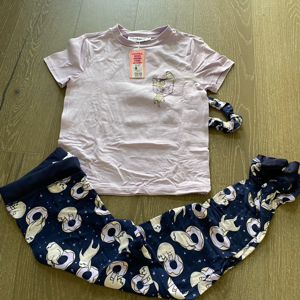 Weekend Edition 3-piece pajama set
